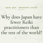 Why does Japan have fewer Reiki practitioners than the rest of the world?